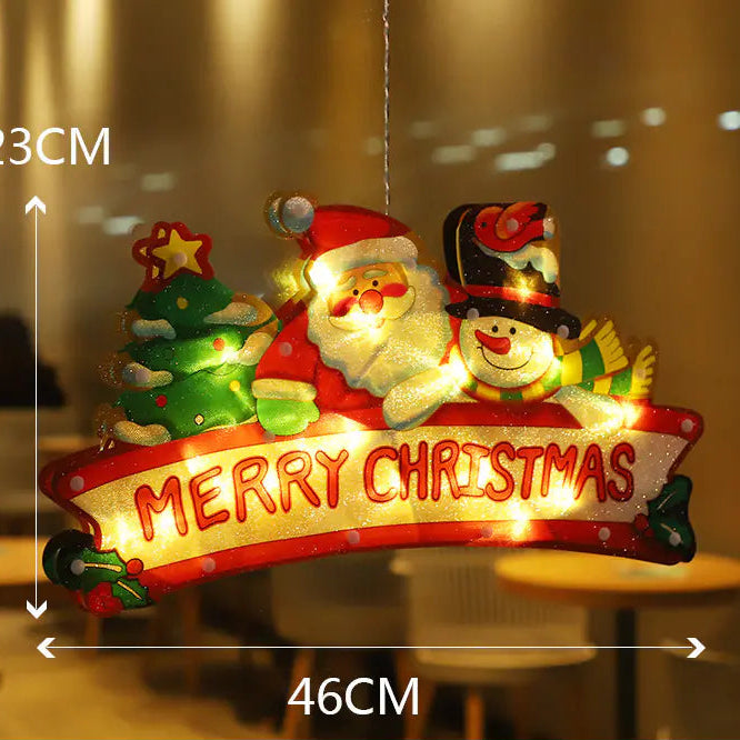 Christmas LED Suction Cup Lights